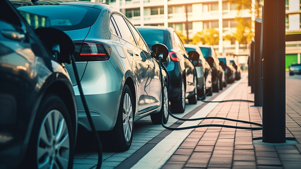 electric cars charging