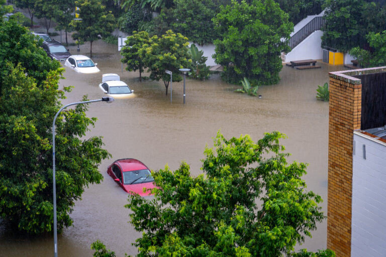cars stocked in brisbane flood