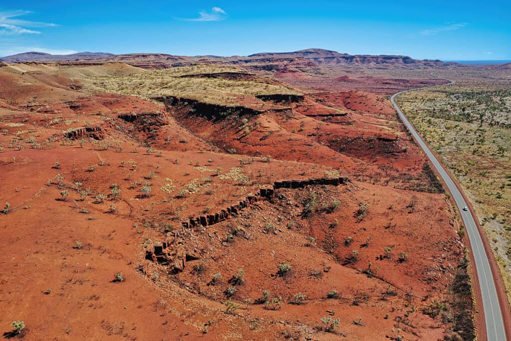 Pilbara red soil